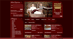 Desktop Screenshot of holandmebel.pl